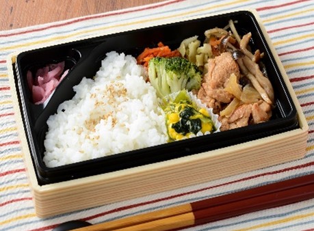 ローソンが発売する「しょうがやきふう弁当」の写真です